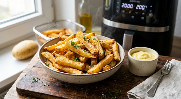 Airfryer Pommes – knusprig ohne Frittieren