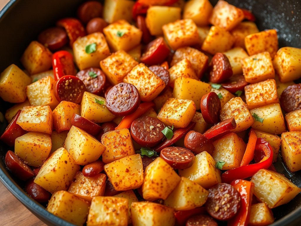 Kartoffel-Chorizo-Pfanne