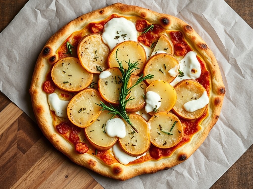 Kartoffel-Pizza