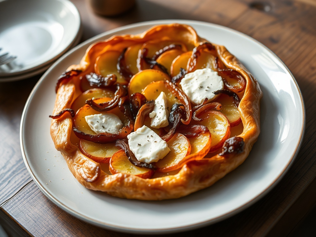 Kartoffel-Tarte-Tatin