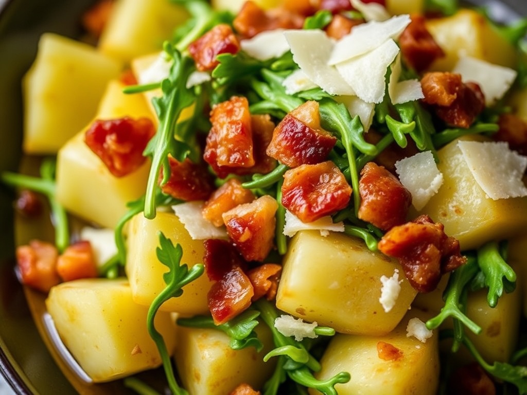 Kartoffelsalat Rucola & Parmesan