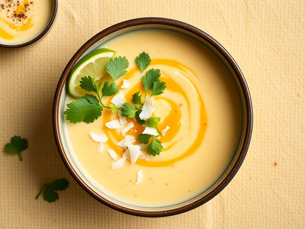 Kokos-Kartoffelsuppe