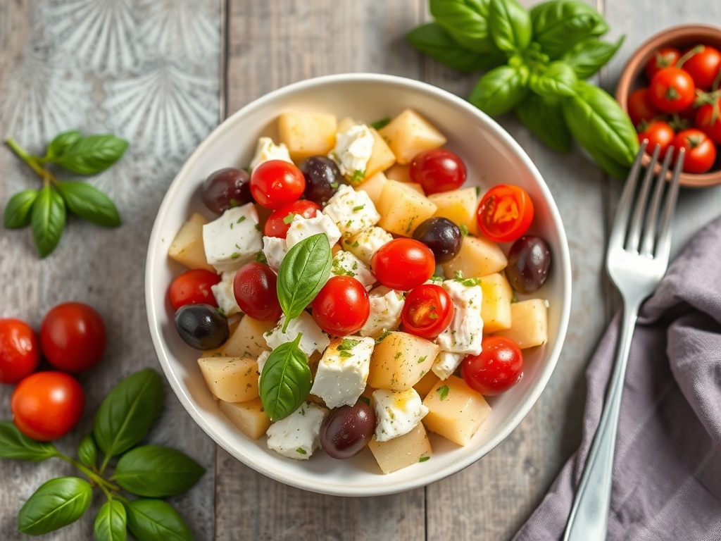 Mediterraner Kartoffelsalat