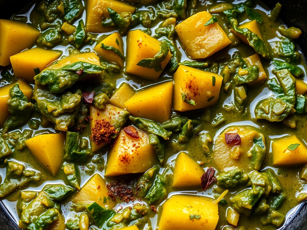Saag Aloo